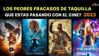 FRACASOS DE TAQUILLA 2023: El Peor año para el cine? Nadie se salva? Materia Negra🎥