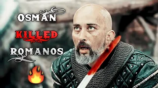 🔥Romanos Death Scene👊|💥Osman Bey Killed Romanos😎|⚔️Other Perspective🏹