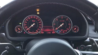 Запуск дизельного BMW F16 30d в мороз