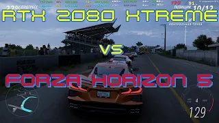 AORUS GeForce RTX™ 2080 XTREME в бенчмарке Forza Horizon 5