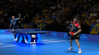 Timo Boll vs Mattias Falck 2023 European Team Championships Final (Match 2)