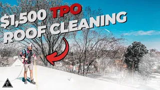 WATCH THIS Before You Wash A TPO Roof