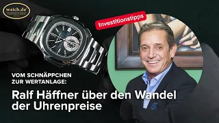 Vom Schnäppchen zur Wertanlage: Ralf Häffner über den Wandel der Uhrenpreise | Investitionstipps