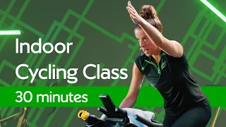 Sweat It Out: 30-Minute Indoor Cycling Class | Total Body Workout