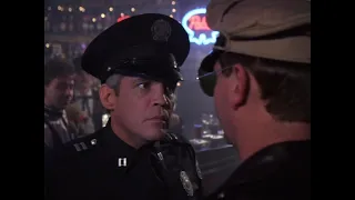 Captain Harris At The Blue Oyster - Police Academy 4, Citizens On Patrol. Remastered [HD]