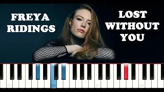 Freya Ridings - Lost Without You (Piano Tutorial)