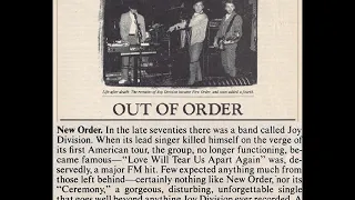 New Order-Dreams Never End (Live 11-9-1981)