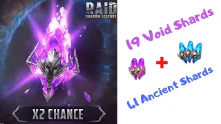 Shard Opening | 19 Void 41 Ancient | X2 Chance | Raid Shadow Legends