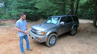 Off-roading a 20 Year Old 4Runner! - 3rd Gen Review and Trail Test