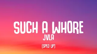 JVLA - SUCH A WH0RE (Lyrics) (TIKTOK/SPED UP) (TIKTOK/REMIX) | i just f her on the side