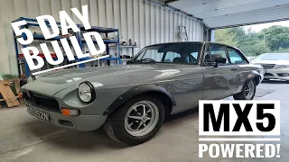 We built my ULTIMATE MGB GT in just 5 Days!
