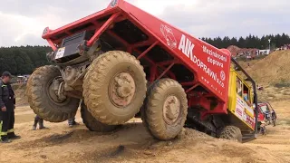 Extreme 8x8 Mercedes-Benz truck in Europe truck trial | Off-Road | Mud Test Compilation