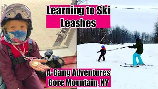 How to Teach Kids to Ski - Basics Part 2 - Leashes