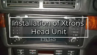 Xtrons Head Unit Install (Installation) | BMW 540i E39 Part 3 of 3