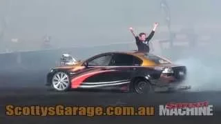 ROGUE Commodore Carves up Sydney Dragway