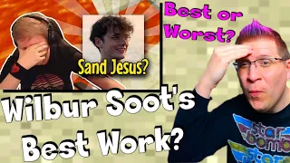 Wilbur Soot talking about eating Sand for 14 minutes REACTION! Minecraft, but weird?