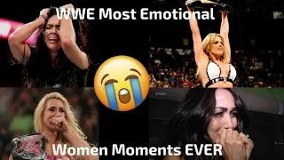 WWE Most Emotional Women's Moments EVER (This will make you cry) - Part 1