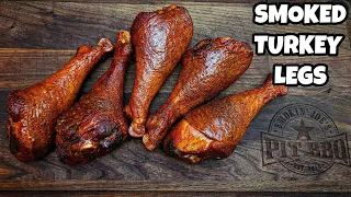 Smoked Turkey Legs Recipe - Pellet Smoker Turkey Legs
