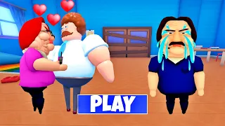 SECRET UPDATE | BETTY FALL IN LOVE WITH TEACHER? OBBY ROBLOX #roblox #obby