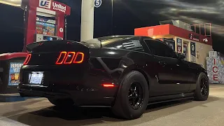 FBO/E85 s197 Mustang 5.0 vs Hellcat/exhaust!