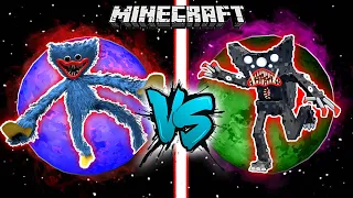 KILLY WILLY PLANET vs. HUGGY WUGGY PLANET in Minecraft! [Deutsch/HD]