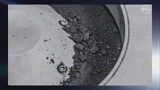 NASA unveils asteroid sample brought back to Earth from deep space