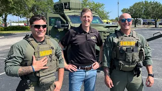 OCSO Live Vehicle Tour: SWAT Bearcat and Rook