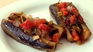 Vegetarian Stuffed Eggplant Recipe