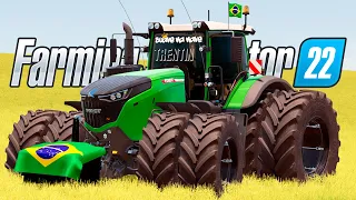 FENDT DO TRENTIN NA FAZENDA PONTE FUNDA - FARMING SIMULATOR 22 - EP 55