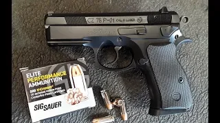 CZ 75 P-01 - Shooting & Reviewing This Compact Pistol