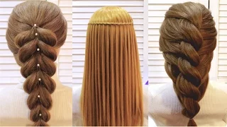 Топ 10 Простые и Удивительные Прически. Top 10 Amazing Hairstyle Tutorial Compilation 2017