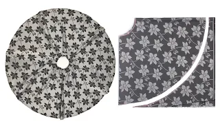 FULL CIRCLE SKIRT ✅ Full Flared / Circular Umbrella Skirt Cutting and Stitching DIY