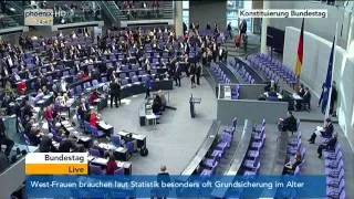 Bundestag: Wahl der Stellvertreter des Bundestagspräsidenten am 22.10.2013