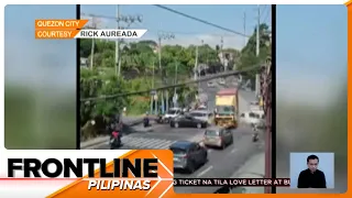 18-wheeler na nawalan ng preno, inararo ang 7 sasakyan | Frontline Pilipinas