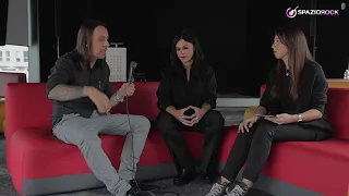 Interview with Lacuna Coil (Andrea Ferro, Cristina Scabbia) - SpazioRock.it -