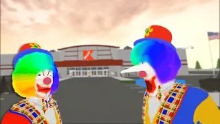 The Boys Clowning around in K Mart