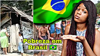 AFRICANA REAGE A EXTREMA POBREZA DO BRASIL 🇧🇷 (Marajá do sena)