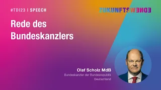 #TDI23 I Tag der Industrie I Rede des Bundeskanzlers Olaf Scholz