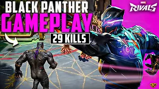 BLACK PANTHER Is Insanely Dangerous in Marvel Rivals! Black Panther Gameplay