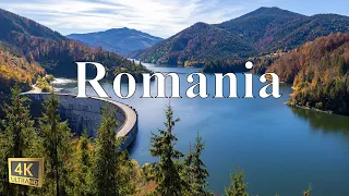 FLYING OVER ROMANIA 4K - Discover the Beauty of Romania with Relaxing Music