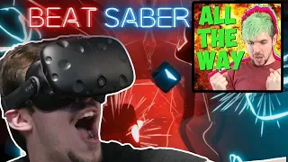 All The Way By Jacksepticeye and Schmoyoho | TomFoolery in Beat Saber #5 (Expert)