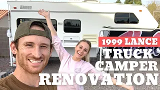 Renovating our 1999 Lance 1030 Cabover Camper