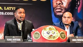 Mairis Briedis vs Yuniel Dorticos WBSS FINAL PRESS CONFERENCE