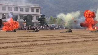 2015 善通寺駐屯地開設65周年記念行事 模擬戦闘訓練（香川県）