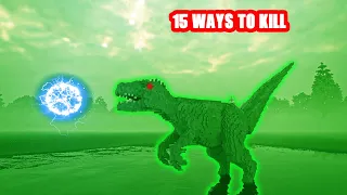 15 Ways To Kill Indominus REX | Teardown