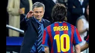 Jose Mourinho on Leo Messi | " Messi is god of football" #footballreels #footballshorts #messi #leo