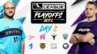 [CoStream] Overwatch League 2022 Season | Playoffs Day 2