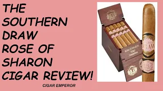 THE SOUTHERN DRAW ROSE OF SHARON LANCERO CIGAR REVIEW! #cigarreviews #cigars #Cigaremperor #podcast