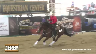 Smokin My Cash ridden by Mason Beal  - 2016 NRCHA Derby (NP Ltd. HS)