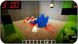 Minecraft: ¿QUÉ PASÓ CON SONIC A LAS 3AM? ¿No entiendo nada?